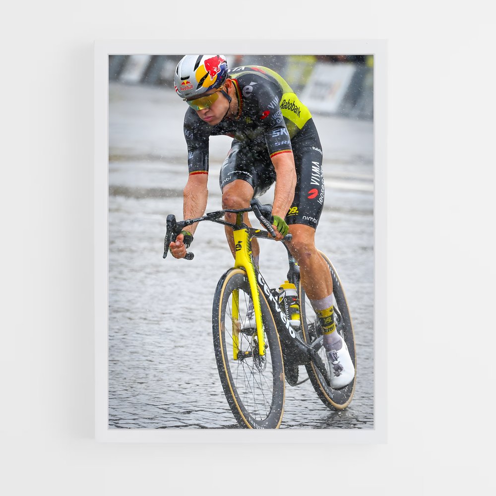Poster Splash de Vitesse – affiche Cyclisme (vue 3)